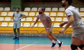 آمادگی سعید معروف در تمرینات