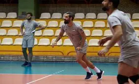 آمادگی سعید معروف در تمرینات
