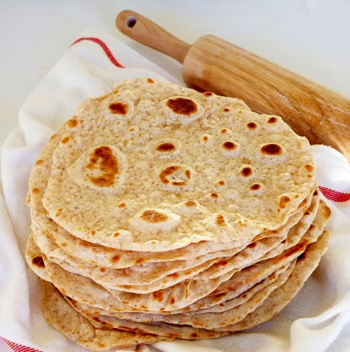 طرز تهیه نان لواش خانگی