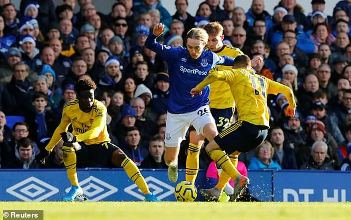 خلاصه بازی اورتون - آرسنال/ویدئو