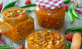 طرز تهیه ترشی مخلوط زیتون