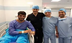 حسن یزدانی تا دقایقی دیگر آرتروسکپی می شود