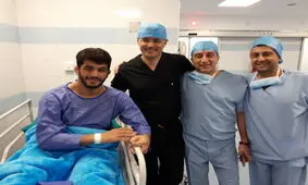 حسن یزدانی تا دقایقی دیگر آرتروسکپی می شود