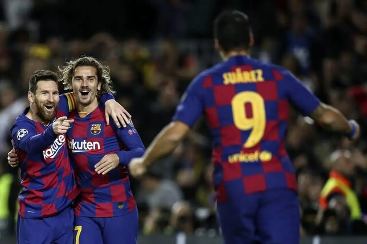 سه مهاجم بارسلونا، بهترین در اروپا