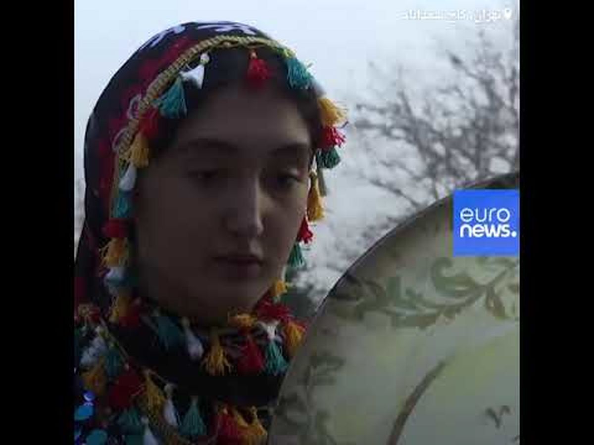 فیلم| جشن شب یلدا در کاخ سعدآباد با چاشنی رقص کردی و دفنوازی