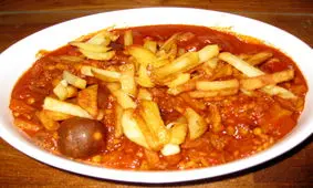 خورش قیمه بدون گوشت، غذایی خوشمزه