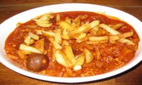 خورش قیمه بدون گوشت، غذایی خوشمزه