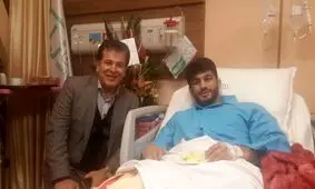 عیادت درودگر از نابغه جویبار