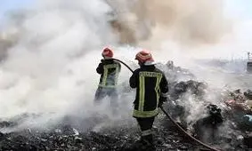 ۳ کشته و ۴ مجروح در آتش‌سوزی کارگاه ضایعاتی