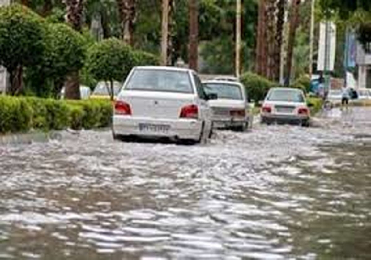 اخطاریه هواشناسی درباره آبگرفتگی معابر جنوب کشور