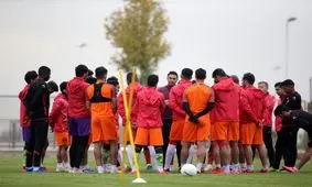 خنده، رمز تمرین امروز قرمزهای فولاد