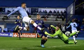 خلاصه بازی دیناموزاگرب - منچسترسیتی/ویدئو