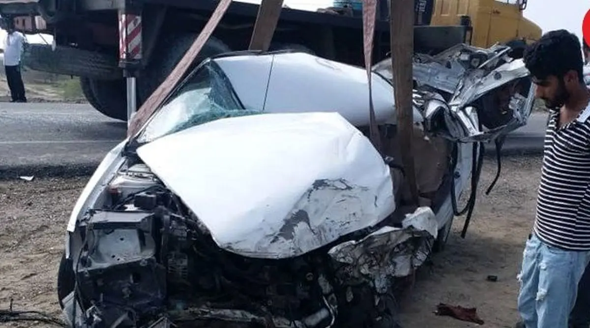 مرگ دردناک یک زن زیر کامیون در میناب