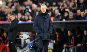 واکنش مورینیو بعد از بازی بایرن