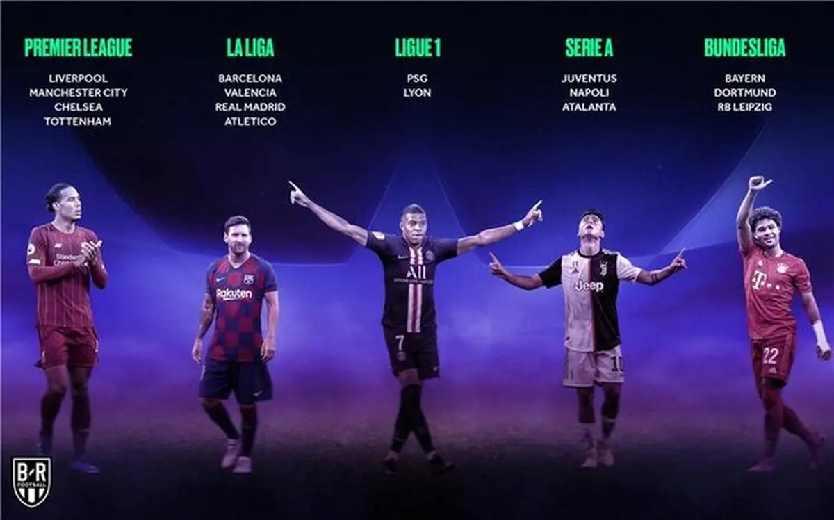 اتفاقی متفاوت در لیگ قهرمانان اروپا