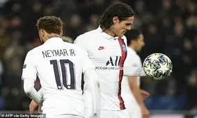 نیمار و کاوانی این بار برای پنالتی دعوا نکردند