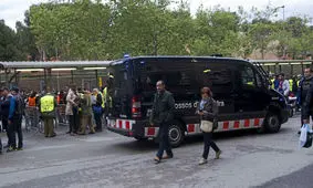 واکنش پلیس بارسلون به تعویق احتمالی ال کلاسیکو