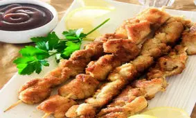 طرز تهیه کباب مرغ سوخاری