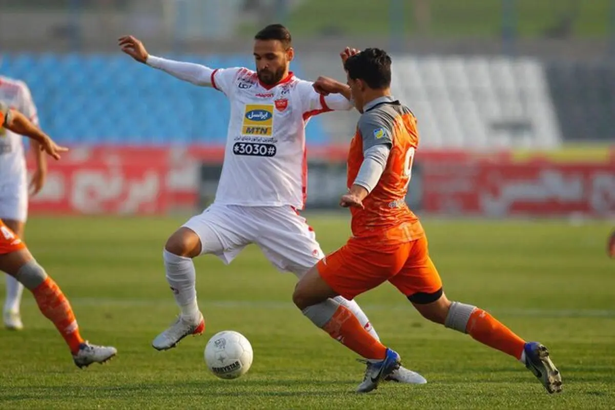 برد یک نیمه‌ای پرسپولیس برابر سایپا