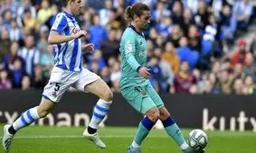 خلاصه بازی رئال سوسیداد - بارسلونا /ویدئو