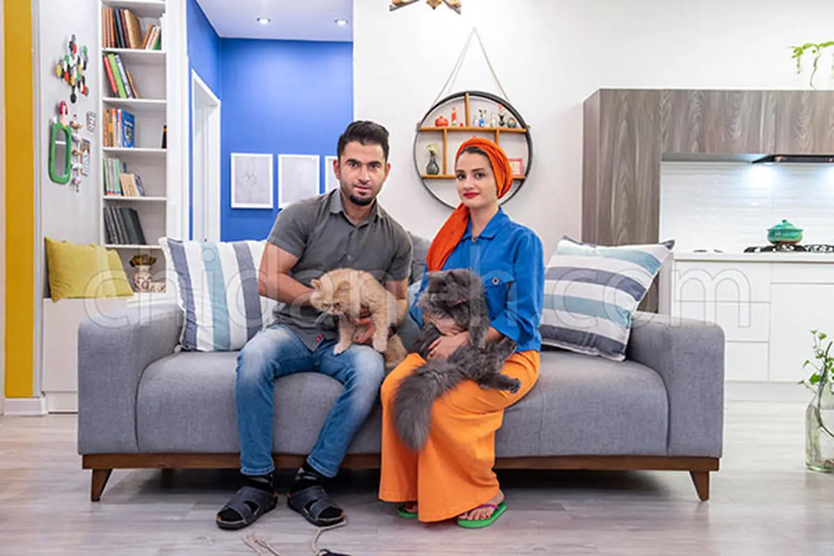 دکوراسیون خانه‌ ملیسا و فریبرز؛ هم مدرن هم سنتی!