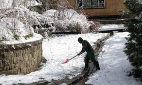 برف و باران استان کردستان را فرا می‌گیرد
