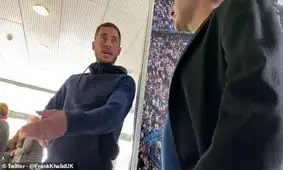 پاسخ جالب هازارد به درخواست هوادار چلسی