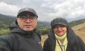 فیلم / همسر عارف لرستانی : پیام عارف به من رسید
