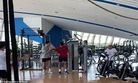 رونالدو و آموزش پرواز به تنیسور مشهور