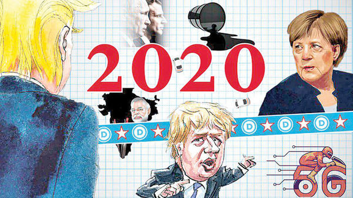 ۲۰ پیش‌بینی از جهان ۲۰۲۰ توسط روزنامه فایننشال تایمز / آیا جنگ با ایران رخ خواهد داد؟