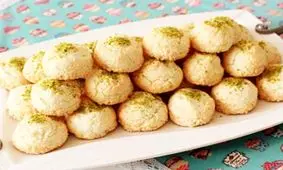 شیرینی نارگیلی بدون روغن برای کسانی که رژیم دارند