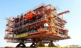 آخرین سکوی دریایی فاز ۱۴ پارس جنوبی بارگیری شد