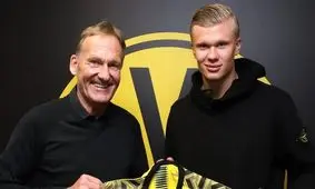 هالند: از همان ابتدا می‌دانستم که باید دورتموند را انتخاب کنم