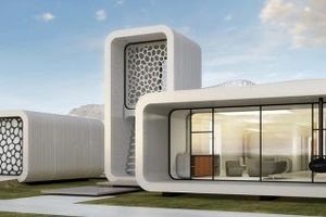 اولین ساختمان اداری پرینت سه بعدی شده در دبی