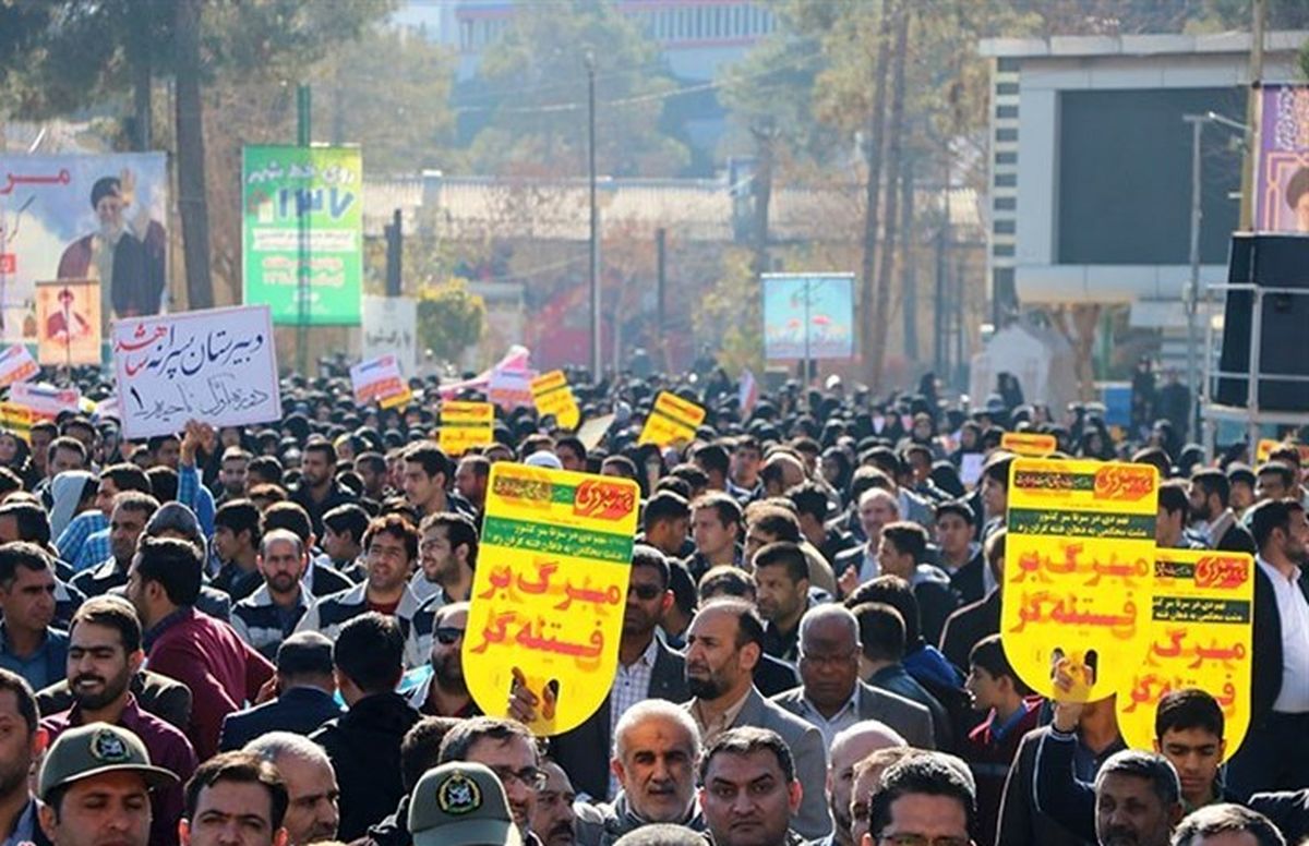 بزرگداشت حماسه ۹ دی در کرمان به روایت تصویر