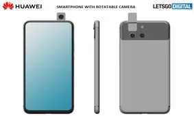 هوآوی، دوربین چرخشی سه‌گانه موبایل را ثبت اختراع کرد