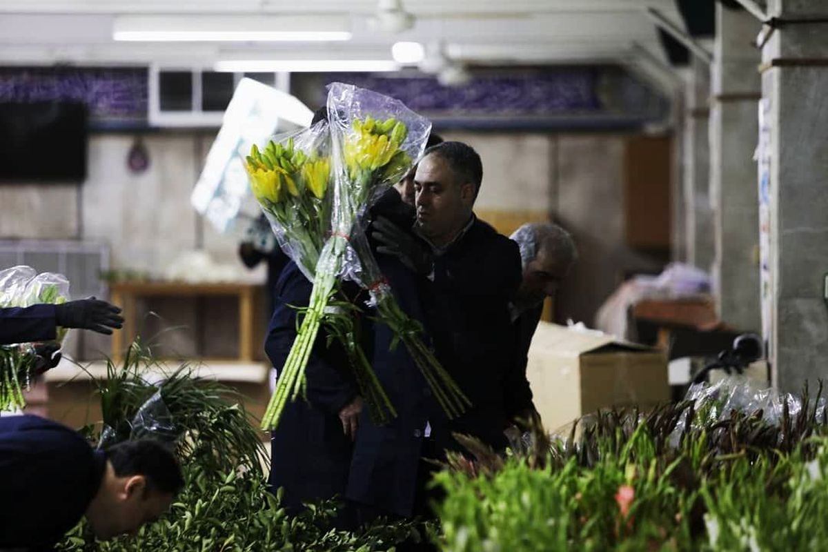 گلباران ضریح مطهر حضرت زینب (س)