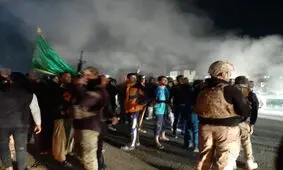 قبایل سنی جاده بغداد و صلاح الدین را بستند