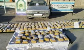 پلیس همدان بیش از یک‌ تن تریاک کشف کرد