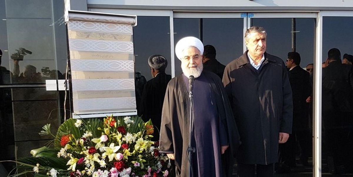 افتتاح ترمینال بینالمللی فرودگاه اردبیل با حضور رئیسجمهور