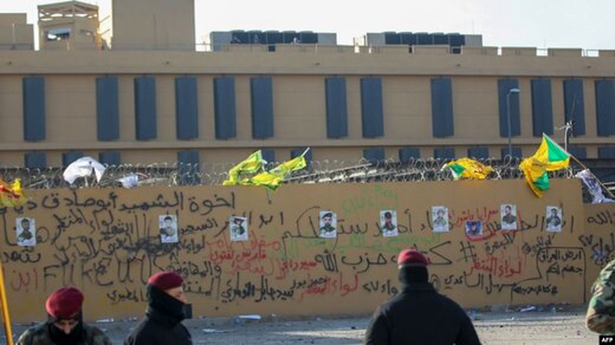 عکس‌های جدیدی که آمریکا از سفارتش در عراق منتشر کرد