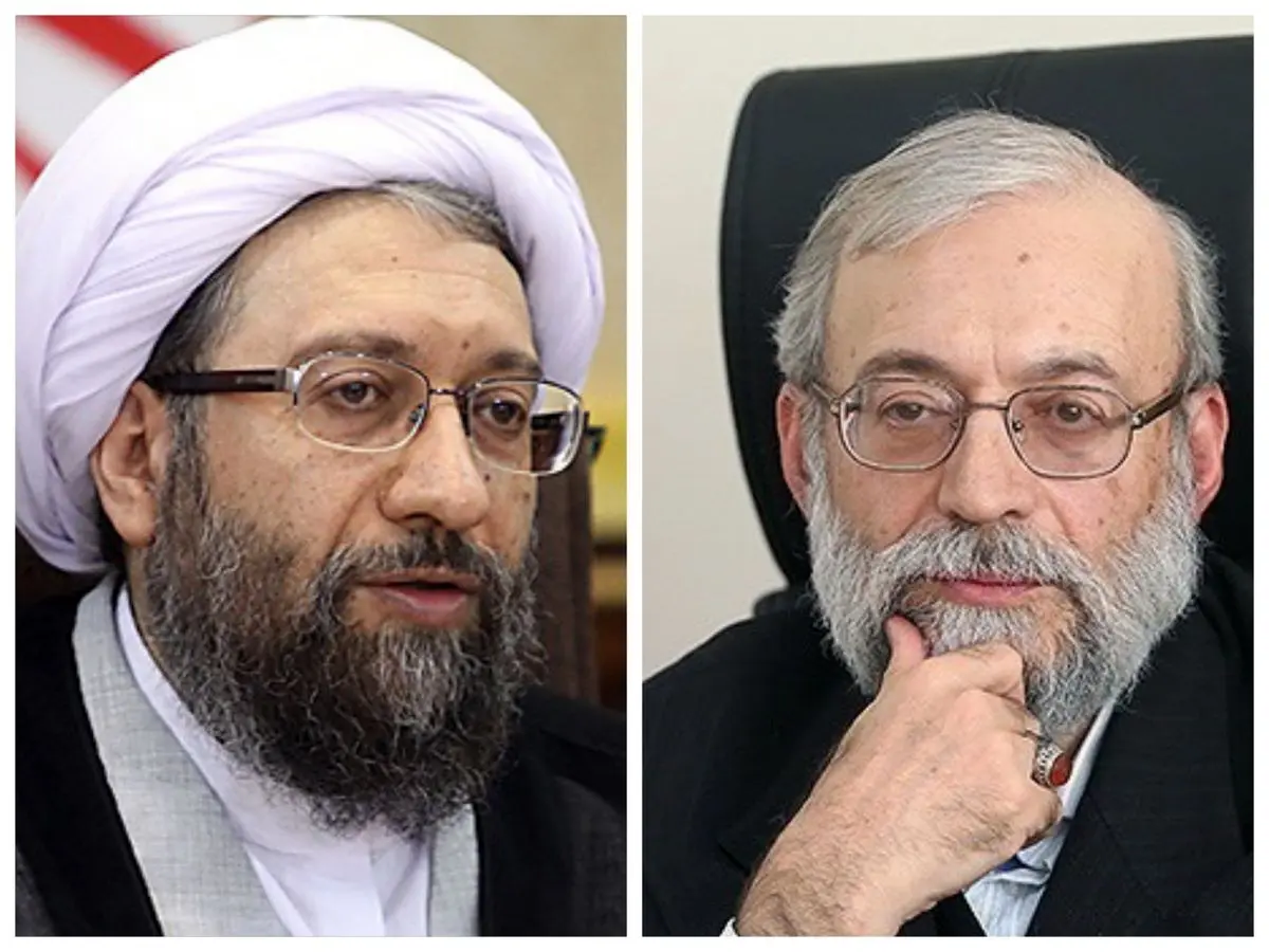 عکس قدیمی جواد و صادق لاریجانی