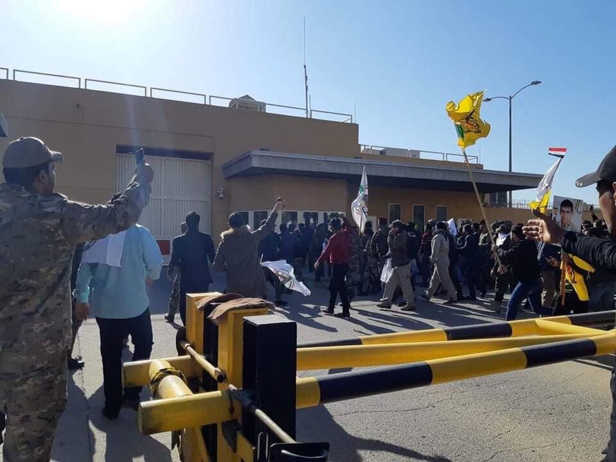 اشغال سفارت آمریکا، پاسخی به جنایت علیه حشدالشعبی بود