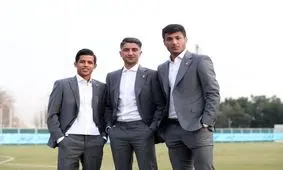 بوشهری های تیم امید به ترتیب قد