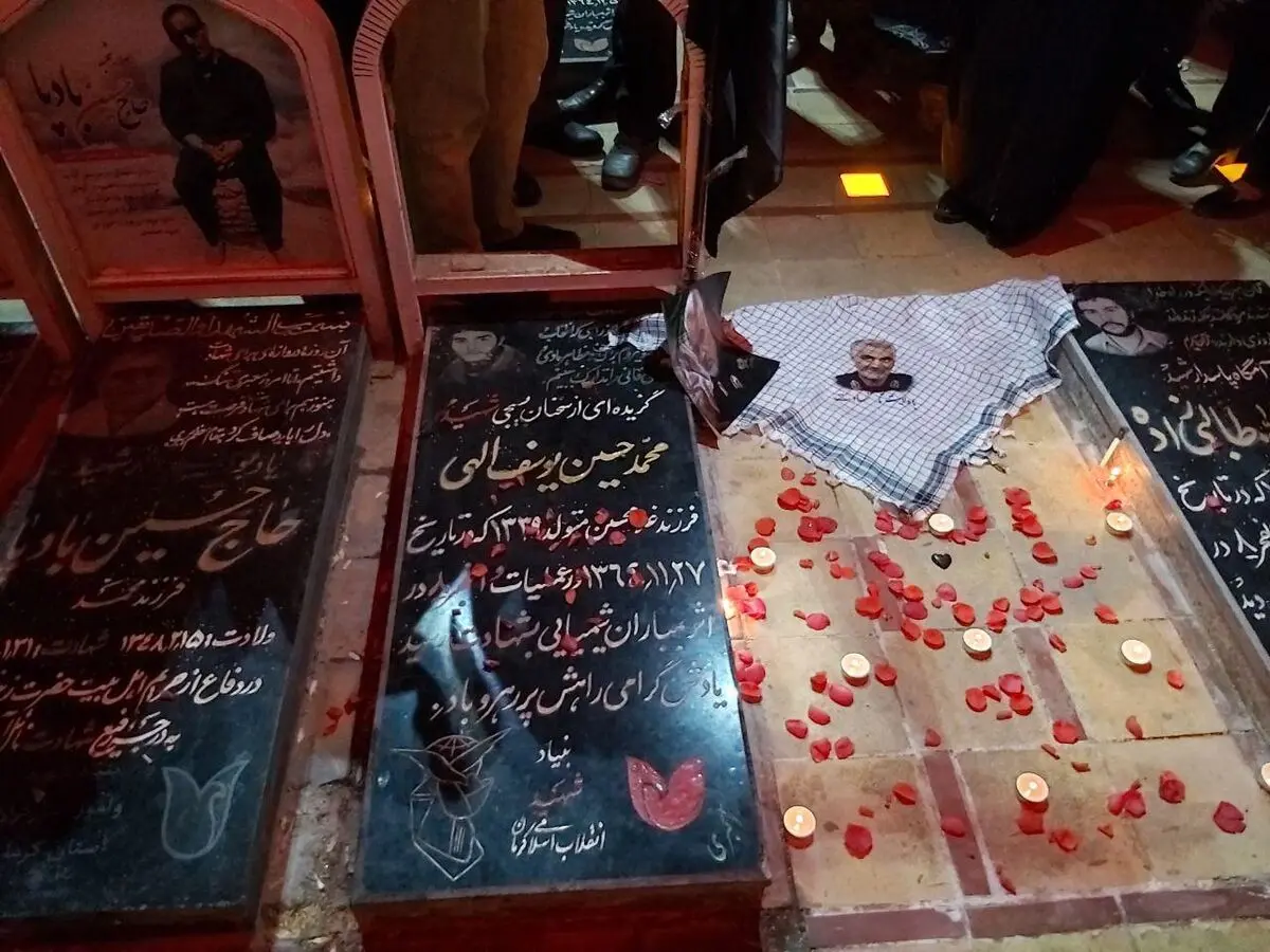 تصویری از آرامگاهی که پیکر سردار سلیمانی در آن آرام می گیرد / فیلم اولین مصاحبه پسر و برادر سردار را ببینید