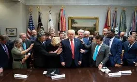 ترامپ خطاب به مسیحیان انجیلی: خدا حامی ما است!