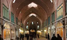 فیلم| تعطیلی بازار تبریز