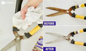 روش‌های از بین بردن زنگ‌زدگی وسایل خانه