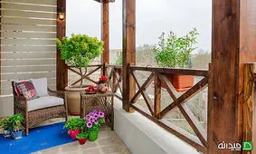 دکوراسیون ویلای کوچک حمید در کرج