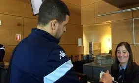 شارلوا با کاوه در اسپانیا